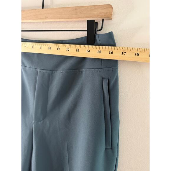 Athleta Endless High Rise Pant Eden Dark Teal Stretch Travel Elevated Casual 10 - Picture 6 of 10